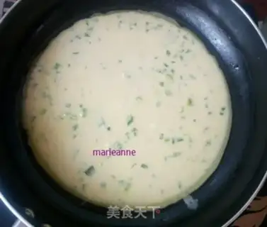 Make Onion eggcake step 6