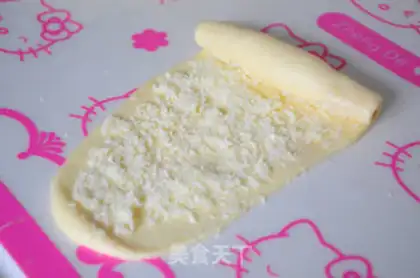 Make Coconut coconut buns step 6