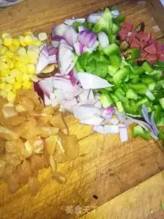 Make Chicken tomato rice step 1