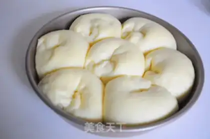 Make Coconut coconut buns step 10