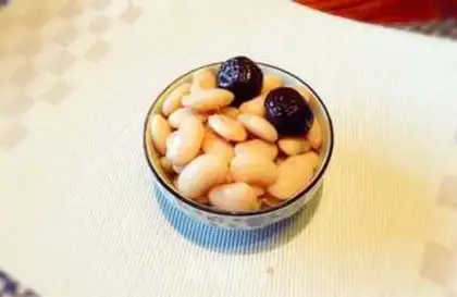 Make The white beans of u-mei step 8