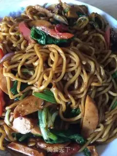 Make Fried noodles step 3