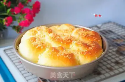 Make Coconut coconut buns step 12