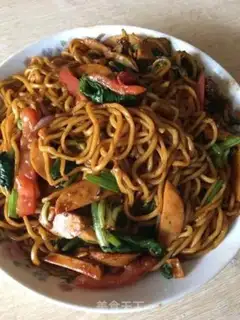 Make Fried noodles step 4
