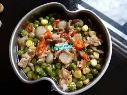 Make Sweet bean corn stench step 7