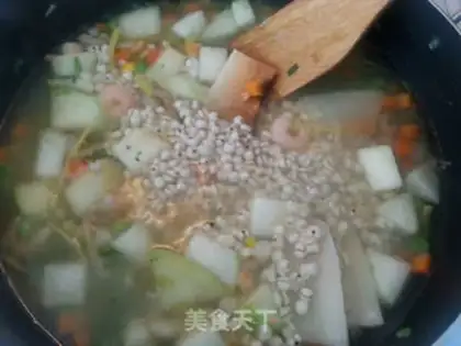 Make Pearl emerald plum soup step 10