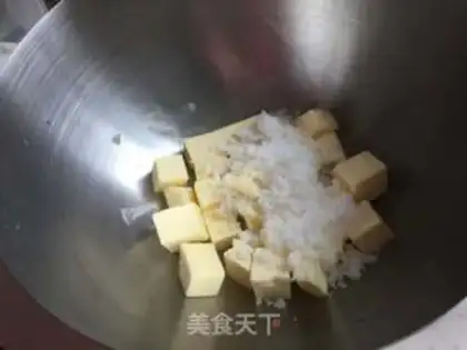 Make Black sesame egg rolls step 0