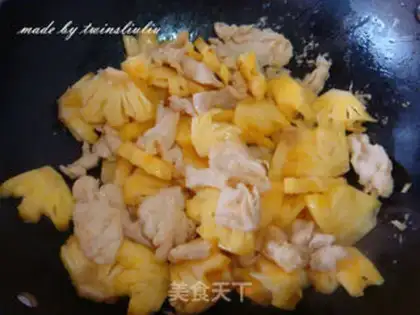 Make Pineapple chicken step 4