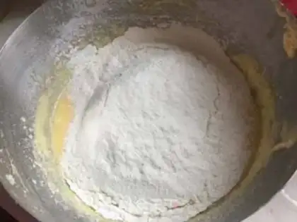 Make Black sesame egg rolls step 3