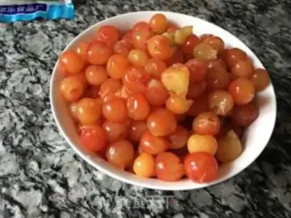 Make Homemade cherry sauce step 0