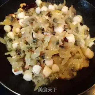Make Spicy, spicy scallops step 5