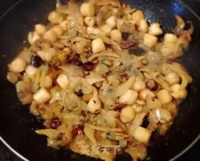 Make Spicy, spicy scallops step 6