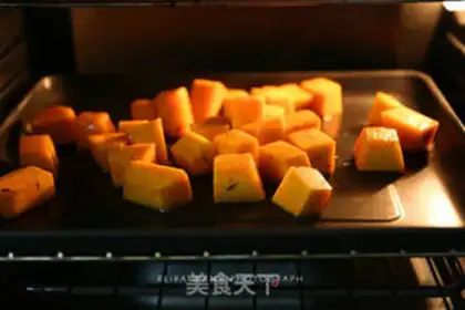 Make Fried lamb chops with roast pumpkins step 4