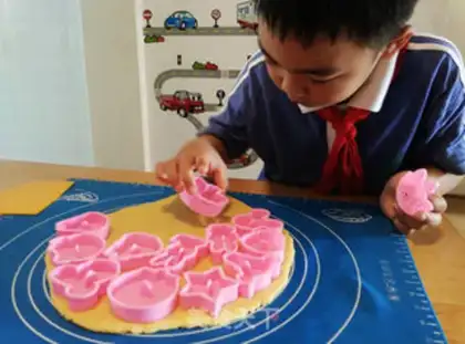 Make Toon butter cookies step 5