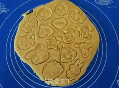 Make Toon butter cookies step 6