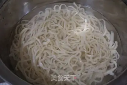Make Soy-silt noodles step 6