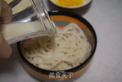 Make Soy-silt noodles step 7
