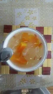 Make The papaya silver ear soup step 3