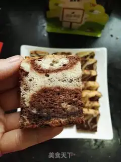 Make A piece of macaroni cake step 2