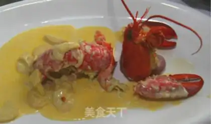 Make French white-juice lobster step 5