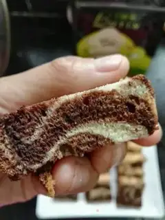Make A piece of macaroni cake step 4