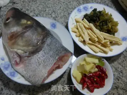 Make Snow pickles and fish soup step 0