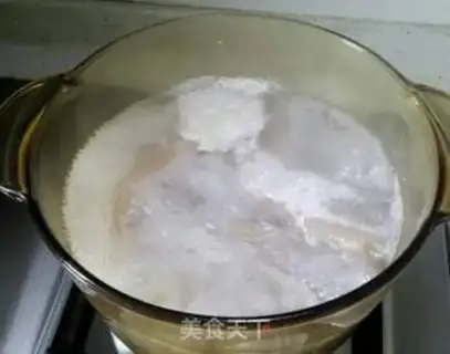 Make The beauty crystal thaw step 1