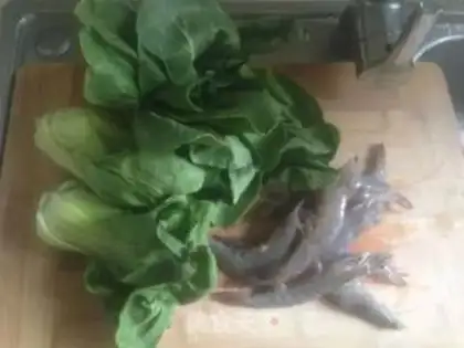 Make Shrimp sprouts step 0