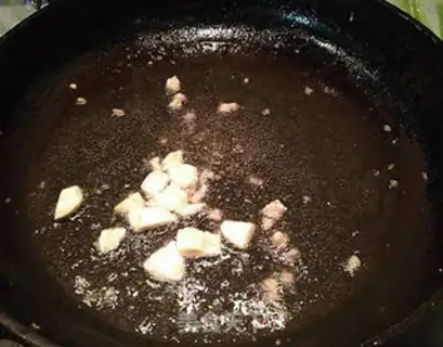 Make Salt fish and eggplant step 10