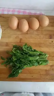 Make Sprouts and eggs step 1