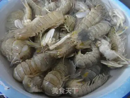Make Skinned shrimp step 1