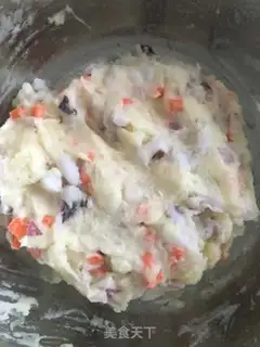 Make Potato mashed octopus step 0
