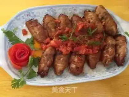 Make Tomato wings step 2