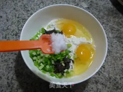 Make Olive omelet step 3