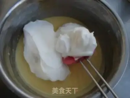 Make Mango cake rolls step 2