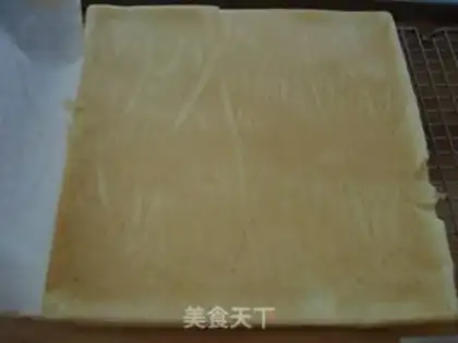 Make Mango cake rolls step 7