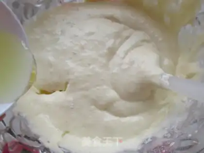Make Yogurt mango cake step 4