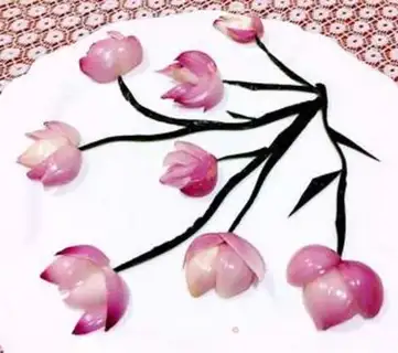 Make There are lotus flowers in my heart step 5