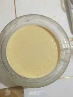 Make The durian mango cake step 4