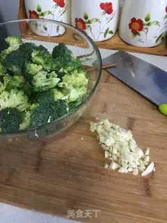 Make The broccoli step 0
