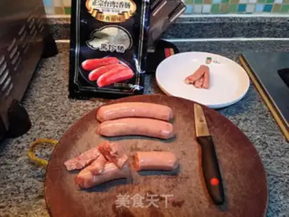 Make octopus sausage step 0