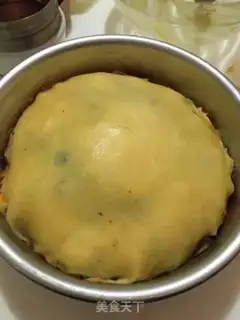 Make The durian mango cake step 11