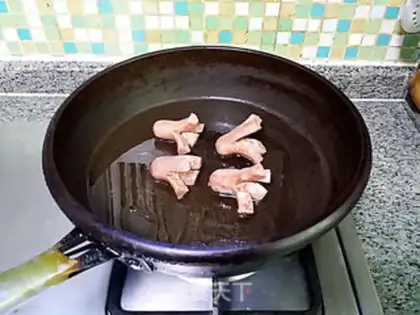 Make octopus sausage step 2