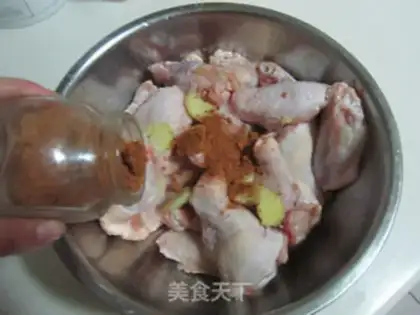 Make Hot fried chicken step 1
