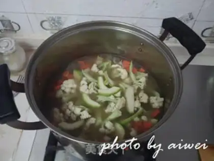 Make Meatball spicy soup step 14