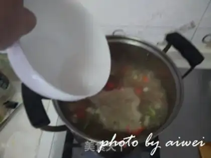Make Meatball spicy soup step 15