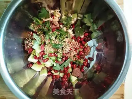 Make Beef and peanut rice step 3