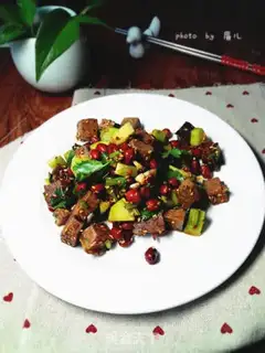 Make Beef and peanut rice step 6