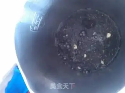 Make Sydney corn, black sesame paste step 2