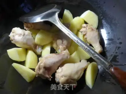 Make ♪ Roasted potato fried chicken wings ♪ step 2